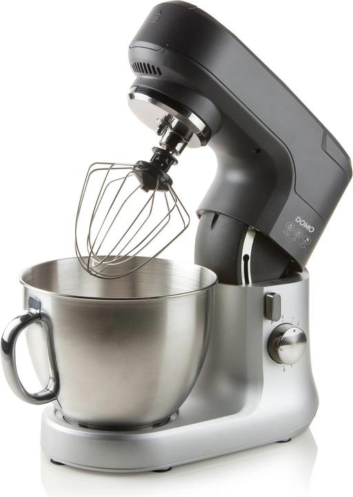 Actual product image Domo Food processor complete set 4.5 litre bowl DO9182KR Professional kneading machine (1000 W)
