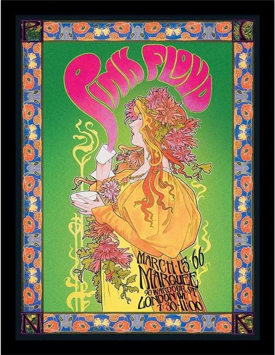 Actual product image Pink Floyd Framed Poster (40 x 30 cm)