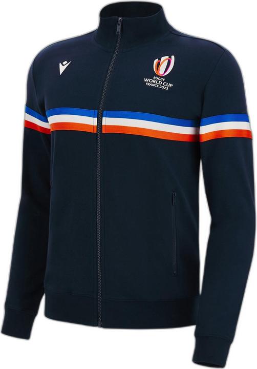 Image du produit Macron sweatshirt full zip acron rwc 2022/23 france (M)