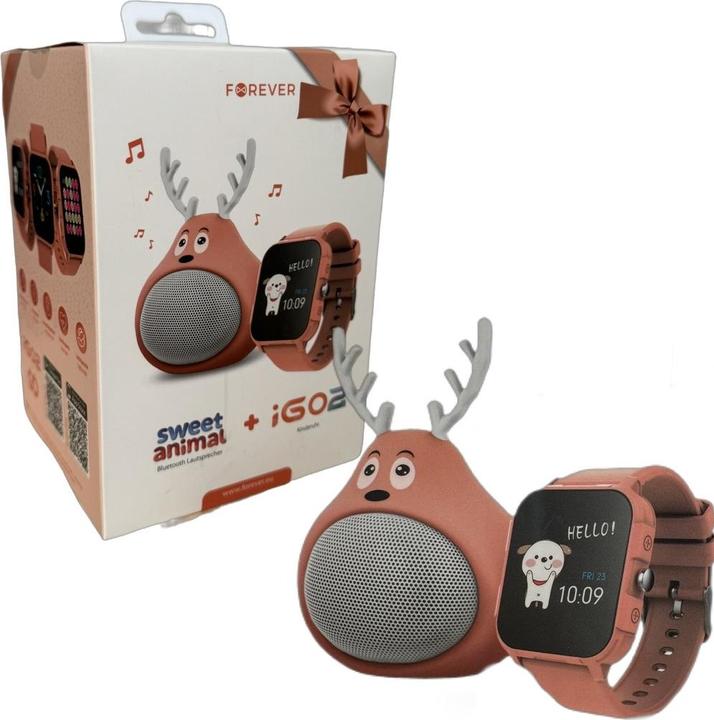 Produktbild Forever Kinder Smartwatch + Lautsprecher