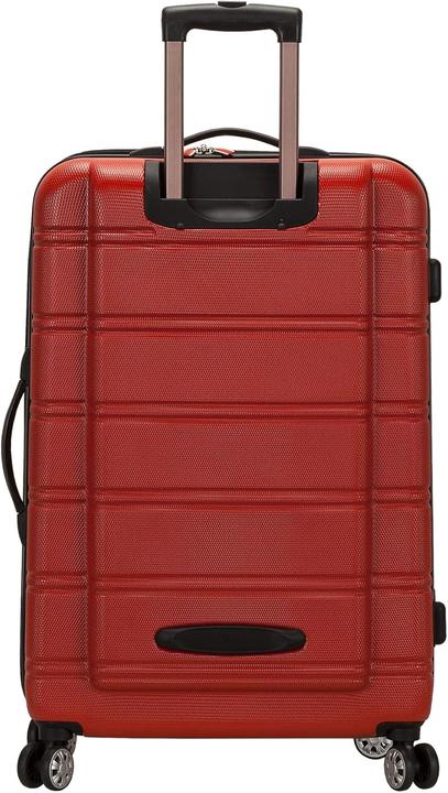 Actual product image Rockland 3-teiliges Melbourne Hartschalen-Koffer-Set (93.60 l, Hand luggage (up to 50 litres), M (50 - 90l), L (90 - 115l))