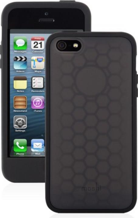 Produktbild Moshi Origo Silikonhülle für iPhone 5C Graphite Black (Apple iPhone 5c)