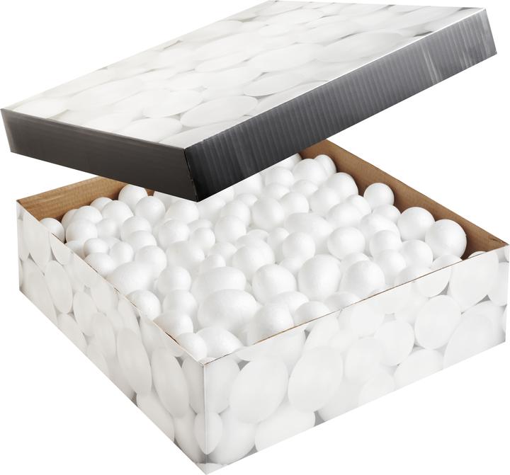 Image du produit Creativ Company Boules et oeufs en polystyrène expansé