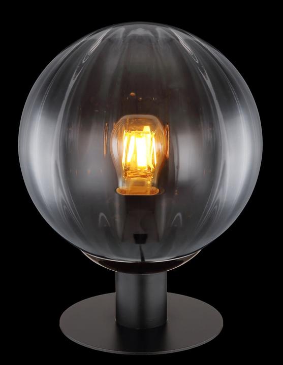 Immagine prodotto Globo Lampada Da Tavolo In Metallo Nero Opaco, 1xe27 (E27)