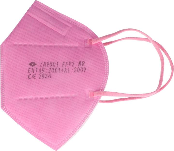 Image du produit AccuCell 20 masques FFP2 rose 5 couches, certifiés DIN (FFP2, 20 x)