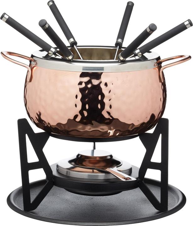 Kitchen Craft Fondue Set (Chinoise Fondue, Fondue Bourguignonne, Chocolate fondue, Cheese fondue)