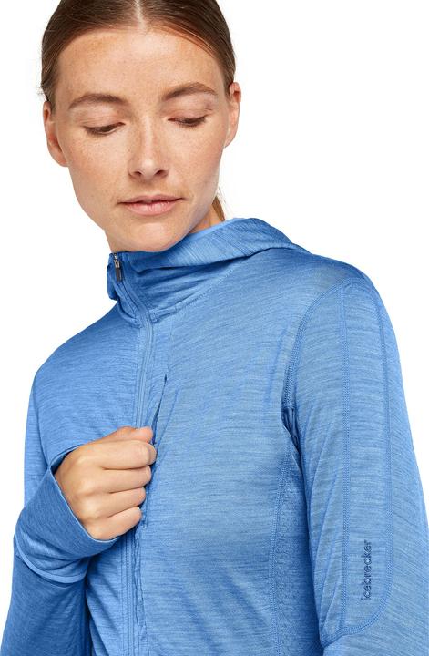 Actual product image Icebreaker Women's 200 RealFleece Descender L/S Zip Hoodie (S)