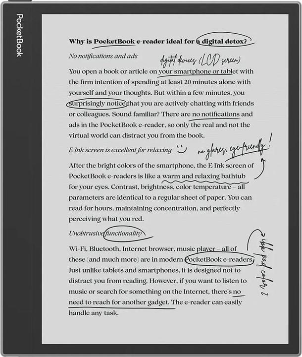 Productafbeelding PocketBook InkPad Eo (10.30", 64 GB, Mistig grijs)