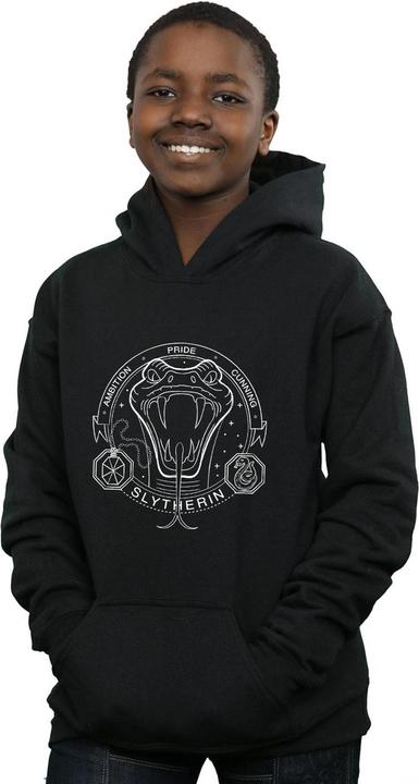 Image du produit - Sweat à capuche SLYTHERIN SEAL - Garçon (116)