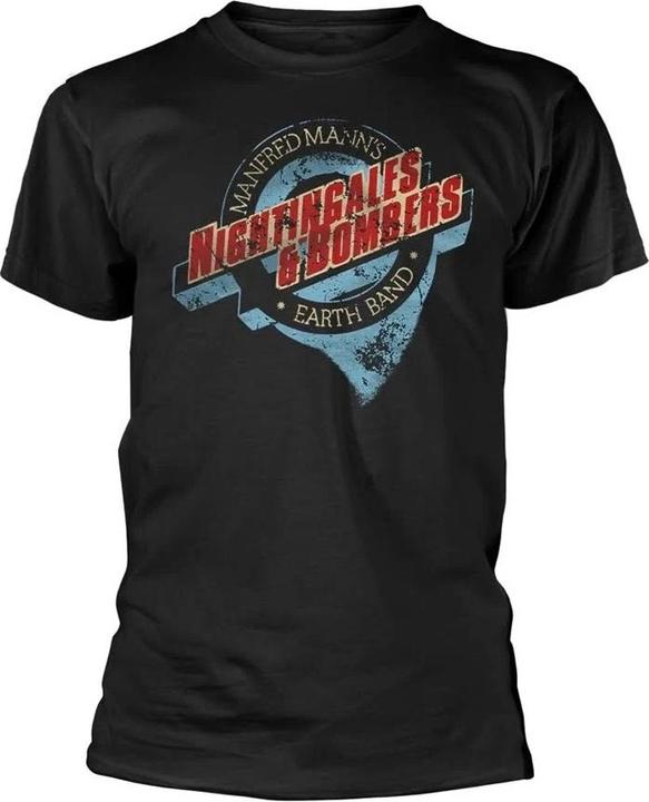 Image du produit Universal Textiles Manfred Mann's Earth Band Nightingales & Bombers TShirt (S)