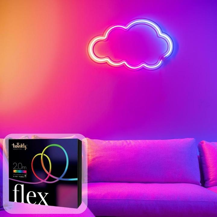 Actual product image Twinkly rope light (Multicoloured, 200 cm, Indoor)