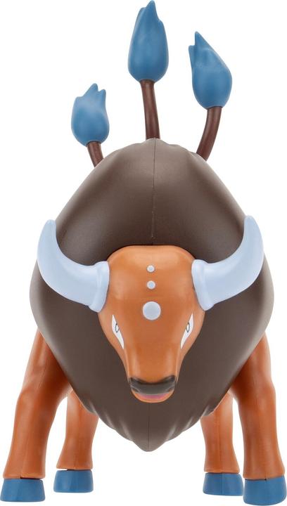 Actual product image Jazwares Pokémon Battle Feature figure Tauros 10 cm