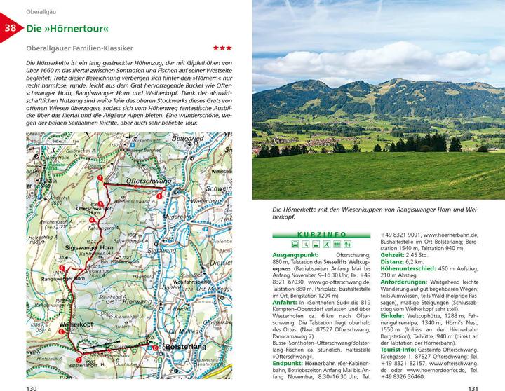 Valori nutrizionali e ingredienti Leichte Wanderungen Oberstdorf - Kleinwalsertal (Tedesco, Gerald Svevo, 2022)