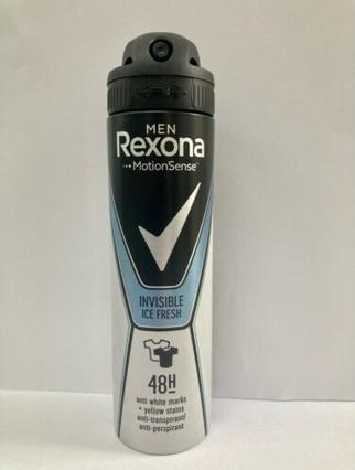 Actual product image Rexona Motion Sense Invisible Men Deo Ice Fresh (Spray, 150 ml)