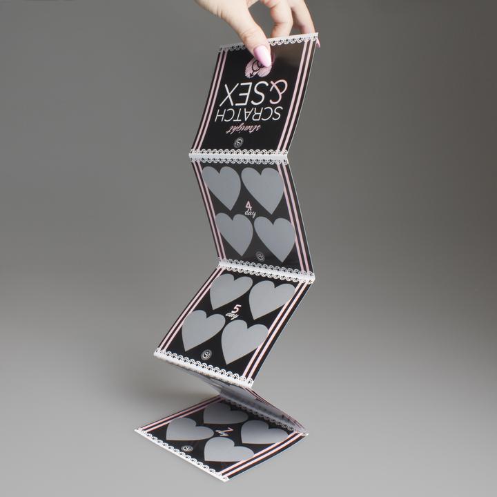 Actual product image Secret play Scratch & Sex Straight (Deck of cards, English, Spanish, French, Portuguese, German)