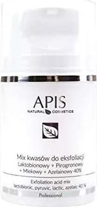 Immagine prodotto Apis Natural Cosmetics Apis - Mix di acidi esfolianti: esfoliante lattosonico + piruvico + lattico + azelina 40%. (Esfoliazione, 50 ml)
