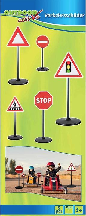 Immagine prodotto Outdoor Active Cartelli stradali, 5 pezzi, altezza 65 cm