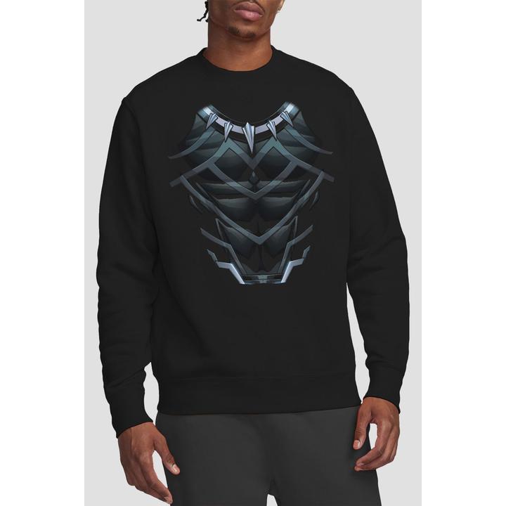 Actual product image Black Unisex Adult Costume Sweatshirt (L)
