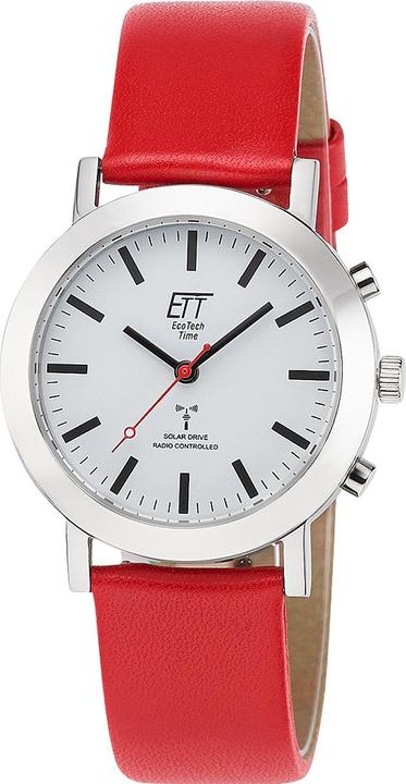 Immagine prodotto ETT ELS-11582-11L Orologio da donna solare radiocontrollato 35 mm 5ATM (Orologio da polso analogico, 35 mm)