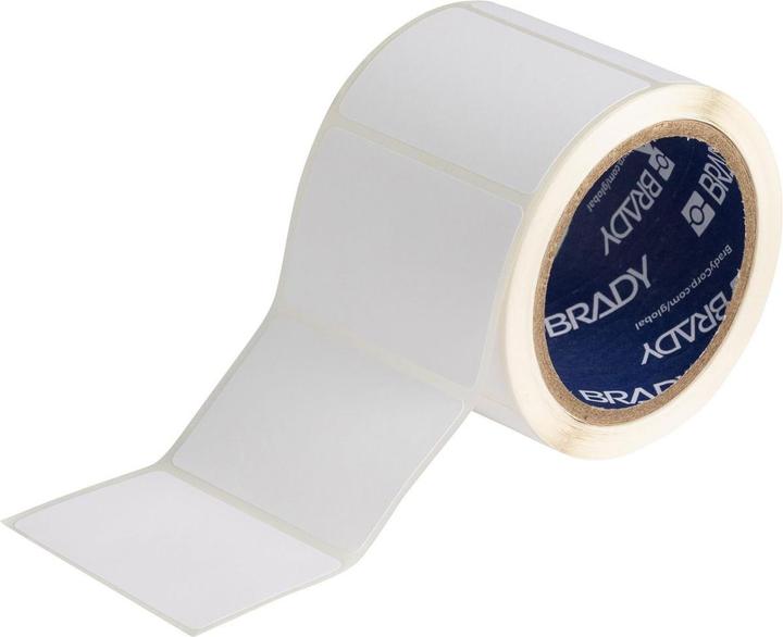 Image du produit Brady Étiquettes papier pré-dimensionnées pour l'imprimante J4000 - 50,80 mm x 76,20 mm