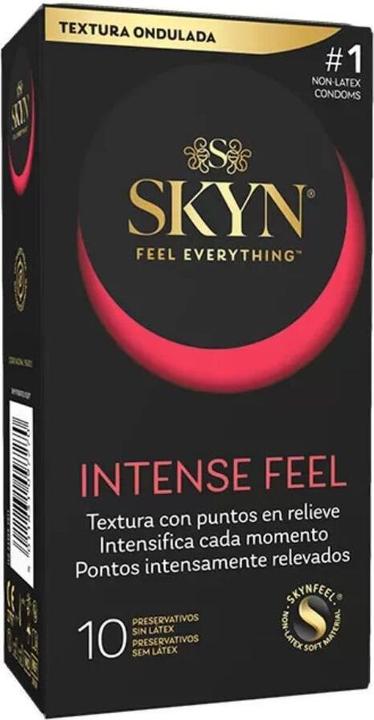 Produktbild Bijoux Indiscrets Texturiertes Kondom mit gewelltem Design von Intense Feel, 10 Stück (10 Stk.)