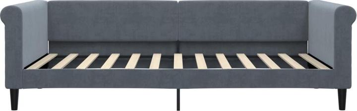 Immagine prodotto VidaXL Tagesbett Ausziehbett Sofabett Gästebett Dunkelgrau 100x200cm Samt (Divano letto)