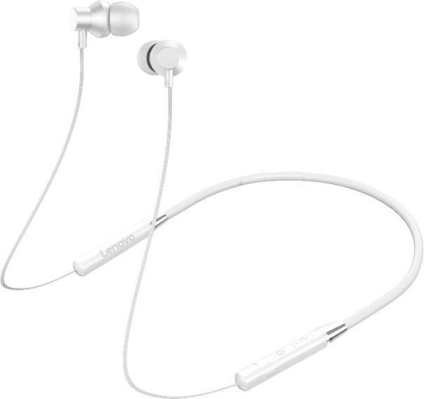 Actual product image Lenovo HE05 Wireless headphones for sports, White (No noise cancelling, Wireless)