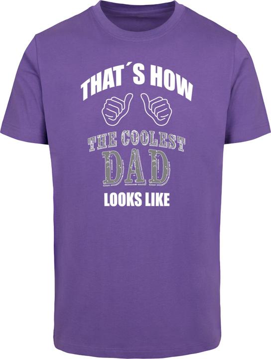 Merchcode Coolest Dad T-Shirt Round Neck - 113679