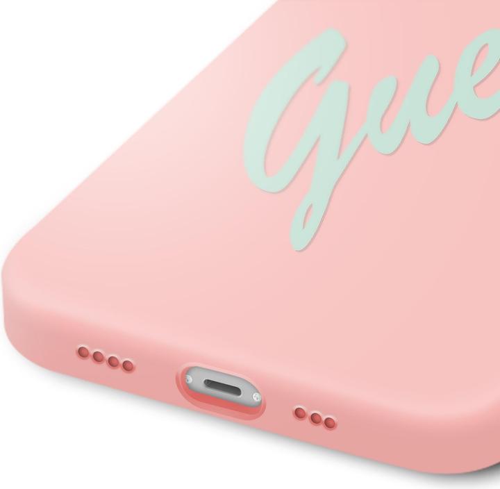 Actual product image Guess Hard Cover Silicone Vintage (Apple iPhone 12)