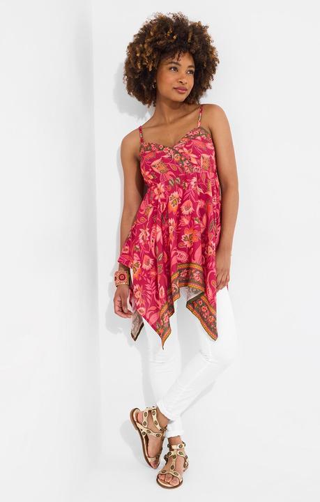 Produktbild Joe Browns Floral Shirred Waist Asymmetric Hem Top (8)