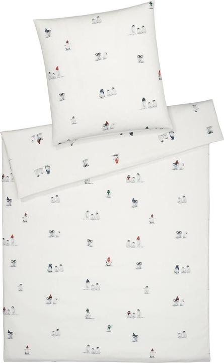 Actual product image Elegante Pinguin Party (Duvet cover, 155x220 cm + 80x80 cm)