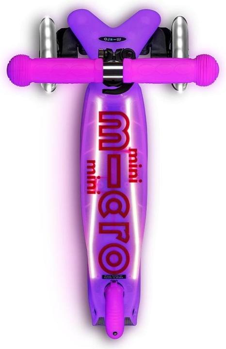 Produktbild Micro Scooter Mini Deluxe Glow Plus LED Pink