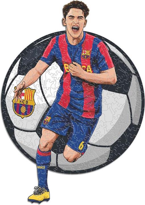 Image du produit Iconic FC Barcelone - Gavi - Puzzle en Bois Taille S (150 Pièces) (150 pièces)