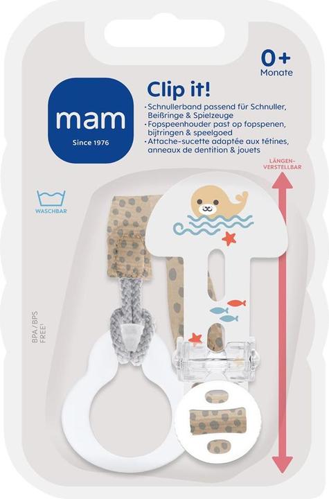 Immagine prodotto MAM Clip it! assortiti (1 x, fino a 24 M.)