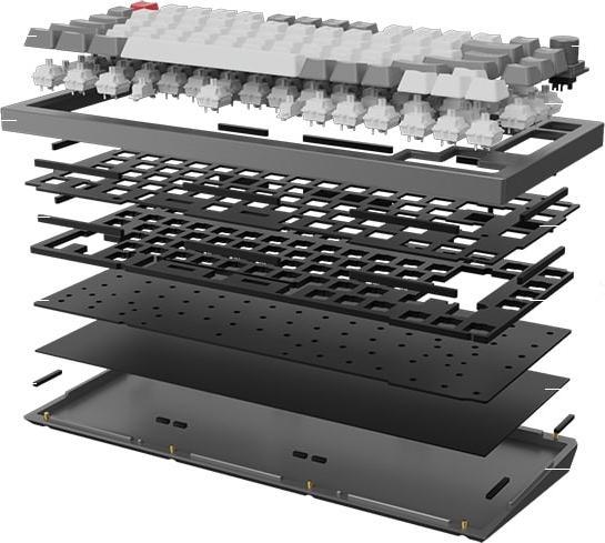 Produktbild Keychron Q1 Barebone Knob Version (CH, Kabelgebunden)