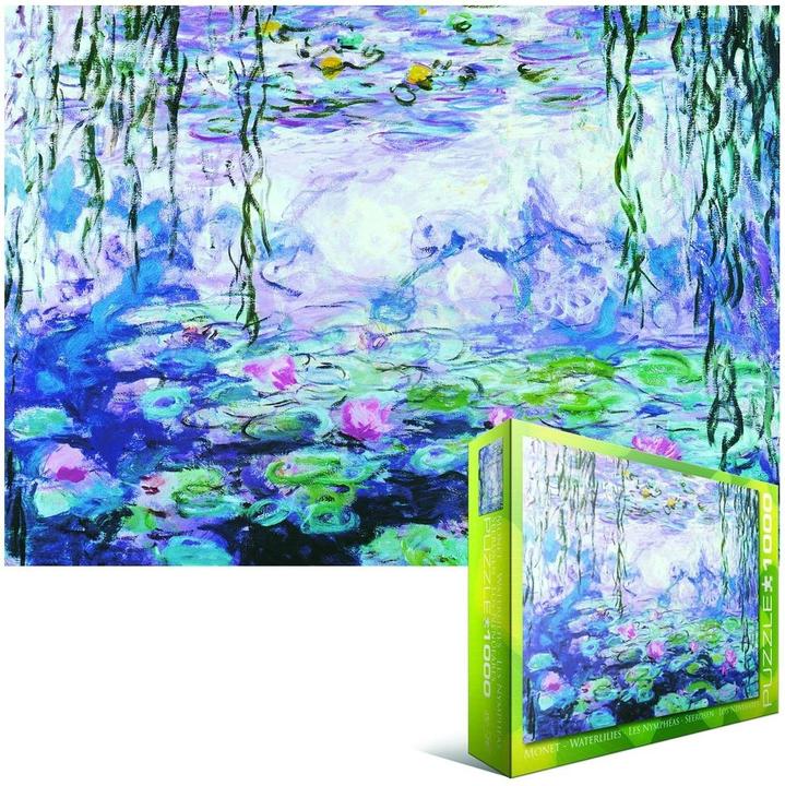 Actual product image Eurographics Water Lilies by Claude Monet (1000 pieces)