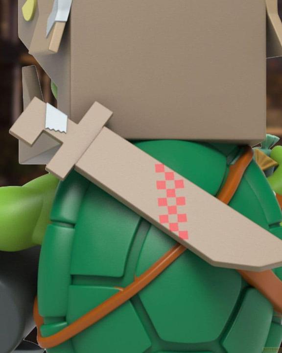 Actual product image Mighty Jaxx Teenage Mutant Ninja Turtles Figur Remixx Raphael Cowa-BOO-nga! Edition 15 cm
