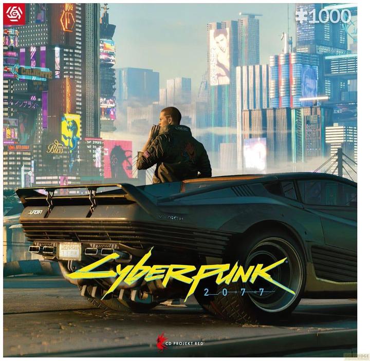 Image du produit Good Loot Cyberpunk 2077 : Mercenary sur le pont Rise (1000 pièces)
