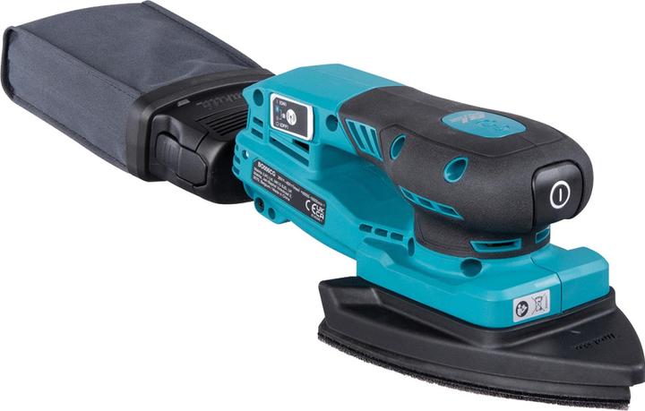 Actual product image Makita BO 006 CGZ Cordless delta sander 40 V max. 100 x 150 mm 3.0 mm stroke Brushless Solo - without (Eccentric grinder)