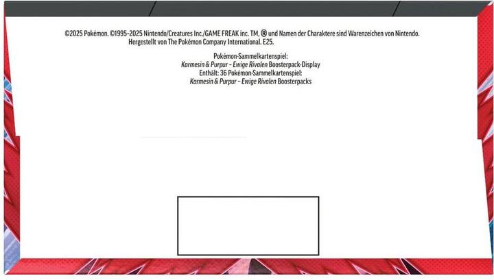Produktbild Pokémon KP10 Ewige Rivalen Booster Display (Deutsch, Booster Display)