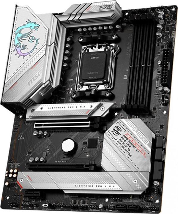 Actual product image MSI MPG B650 Edge WIFI (AM5, AMD B650, ATX)