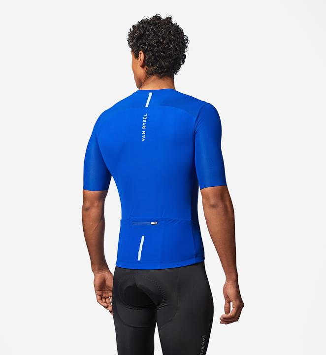 Actual product image Van rysel Radtrikot kurzarm Sommer Rennrad Racer 2 Unisex blau (L)