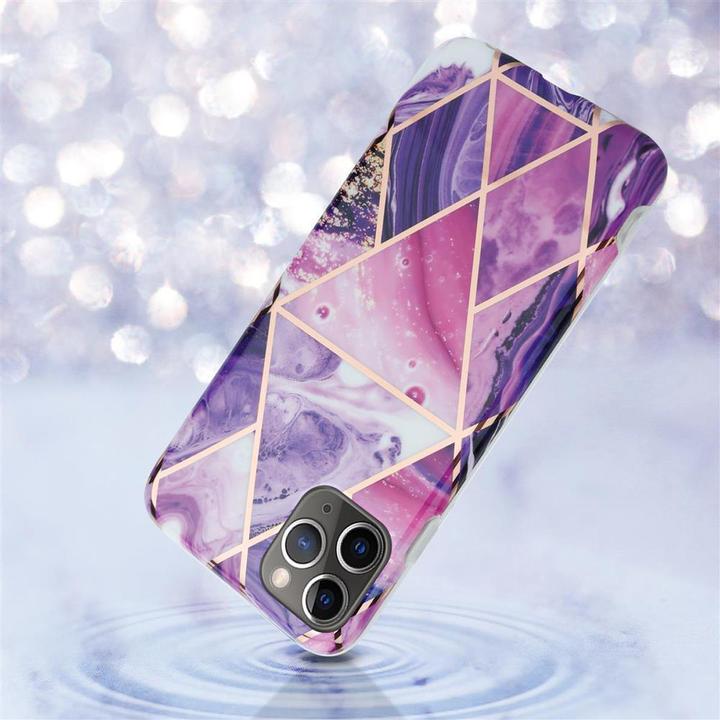 Produktbild Cadorabo IMD TPU Bunter Marmor Cover (Apple iPhone 11 Pro Max)