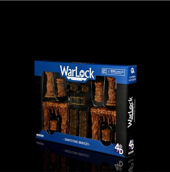 Image du produit Wizkids WarLock Tiles Accessory : Ponts en dripstone