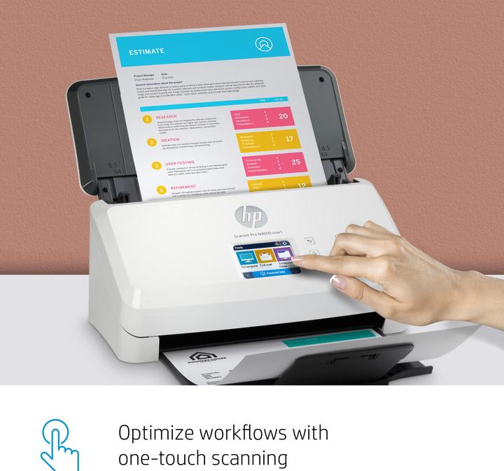 Produktbild HP ScanJet Pro N4000 snw1 (LAN, USB, WLAN)
