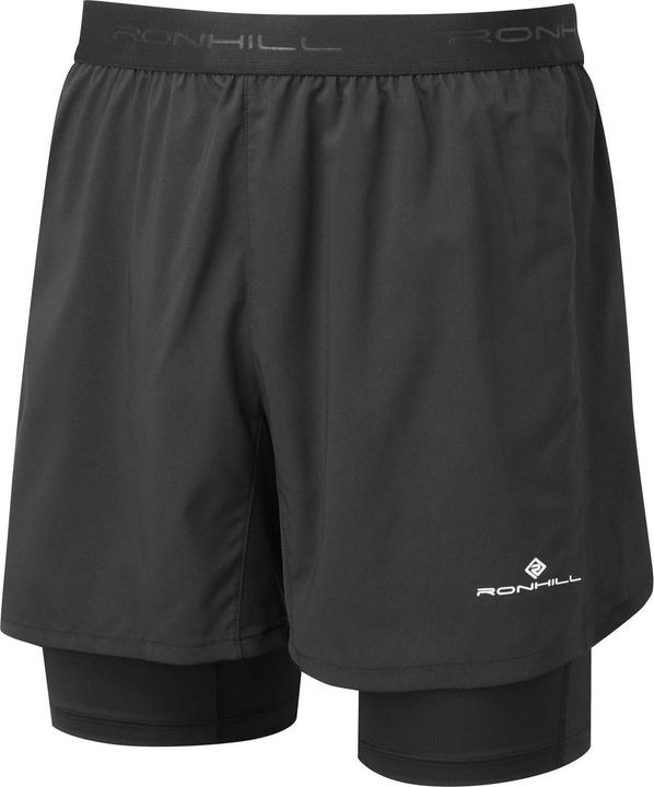 Actual product image Ronhill Mens Tech 5" Twin Shorts (M)