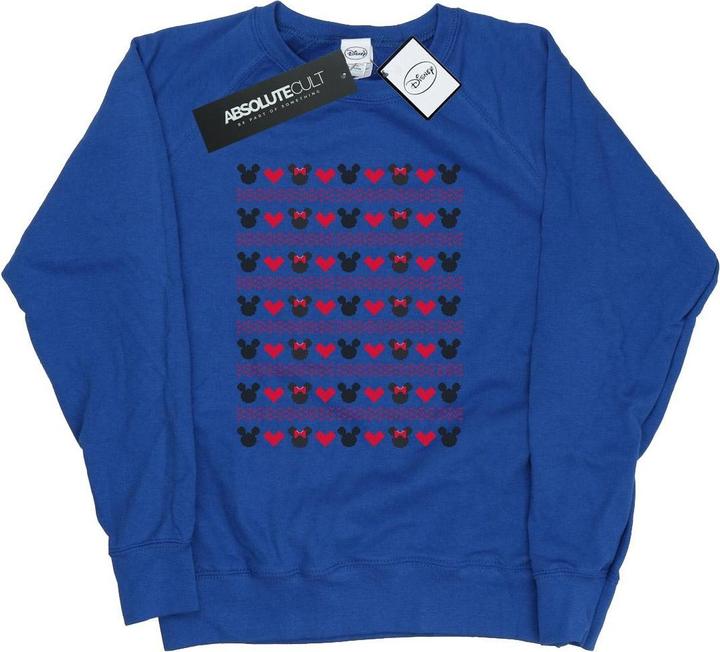 Produktbild Disney Mickey And Minnie Christmas Hearts Sweatshirt (L)