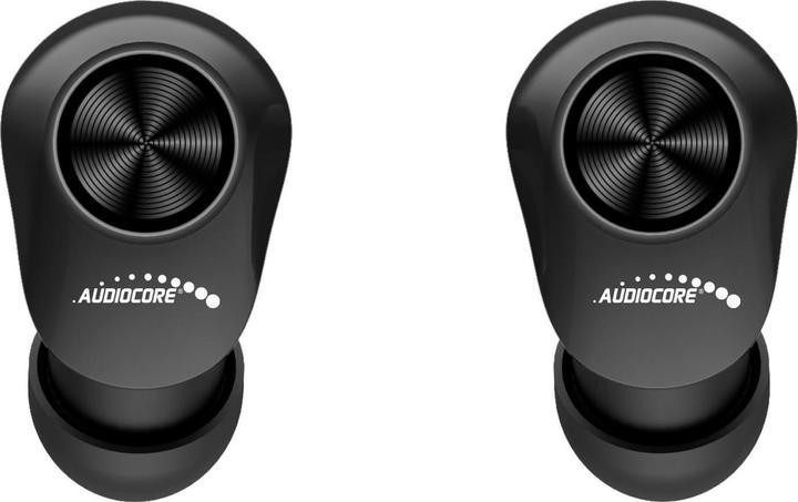 Actual product image Audiocore AC580 TWS Bluetooth In-Ear Headphones with Charging Dock and Built-in Microphone Touch Technology Wi (ANC, Wireless)