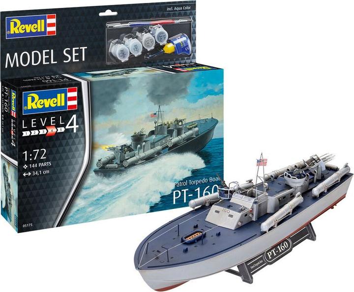 Actual product image Revell MS Patrol Torpedo Boat PT-559 / PT-160