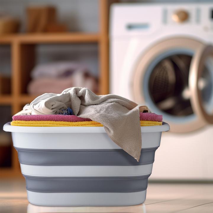 Actual product image Relaxdays Laundry basket (35 l)